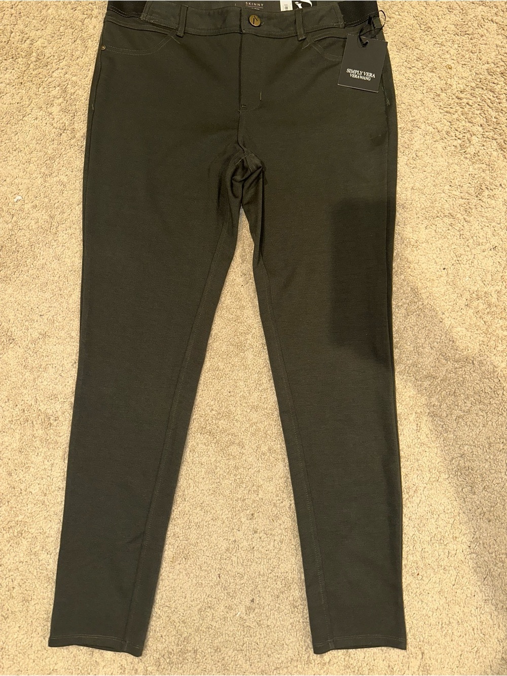 Simply Vera Vera Wang Black Skinny Jeans